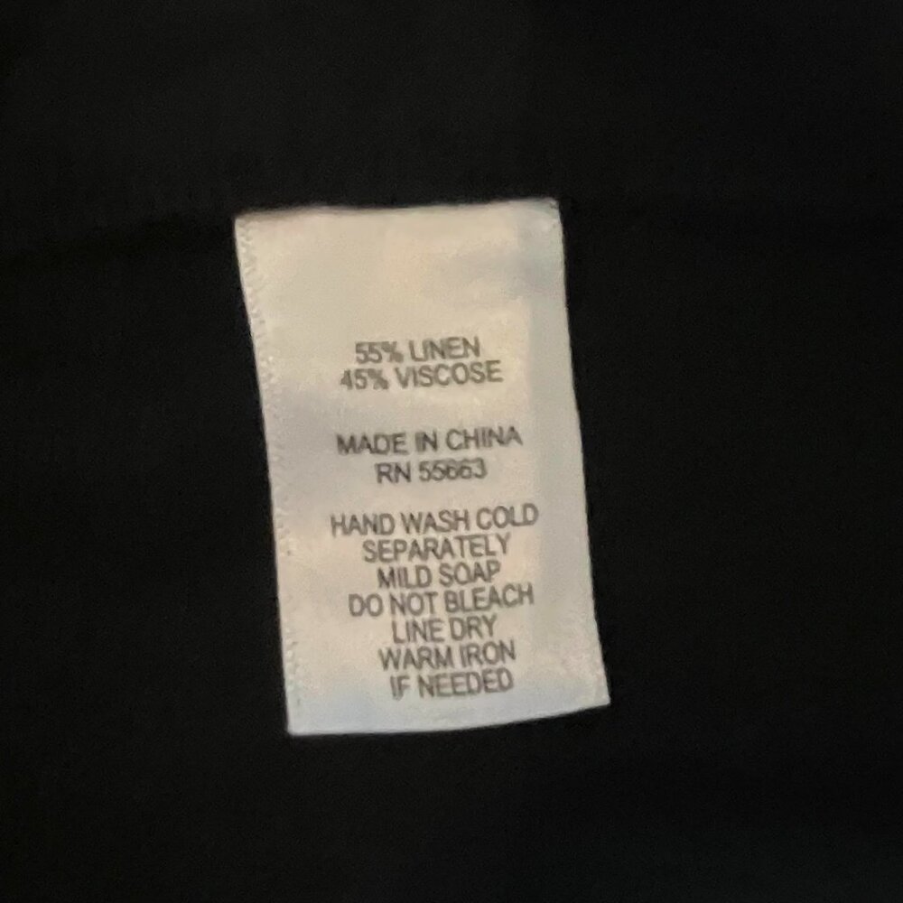 Women's Plus Cynthia Rowley Linen Dress‎ - Picture 5 of 5